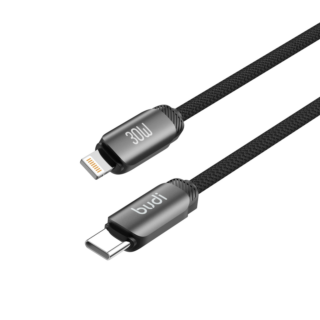 30W USB-C to Lightning Fast Charging Cable 1.2m | Pure Copper Core | Nylon Braided | Aluminum Alloy Shell