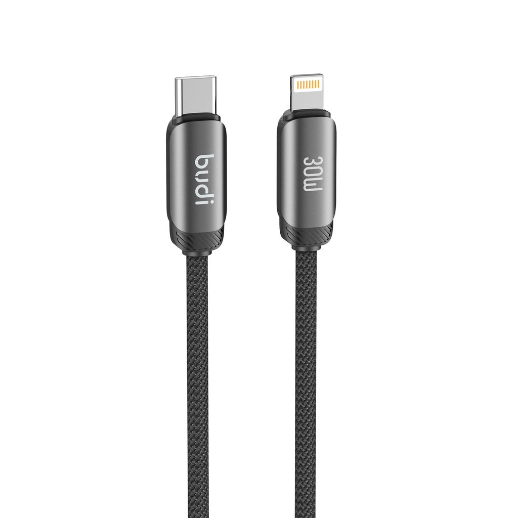 30W USB-C to Lightning Fast Charging Cable 1.2m | Pure Copper Core | Nylon Braided | Aluminum Alloy Shell