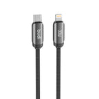 30W USB-C to Lightning Fast Charging Cable 1.2m | Pure Copper Core | Nylon Braided | Aluminum Alloy Shell