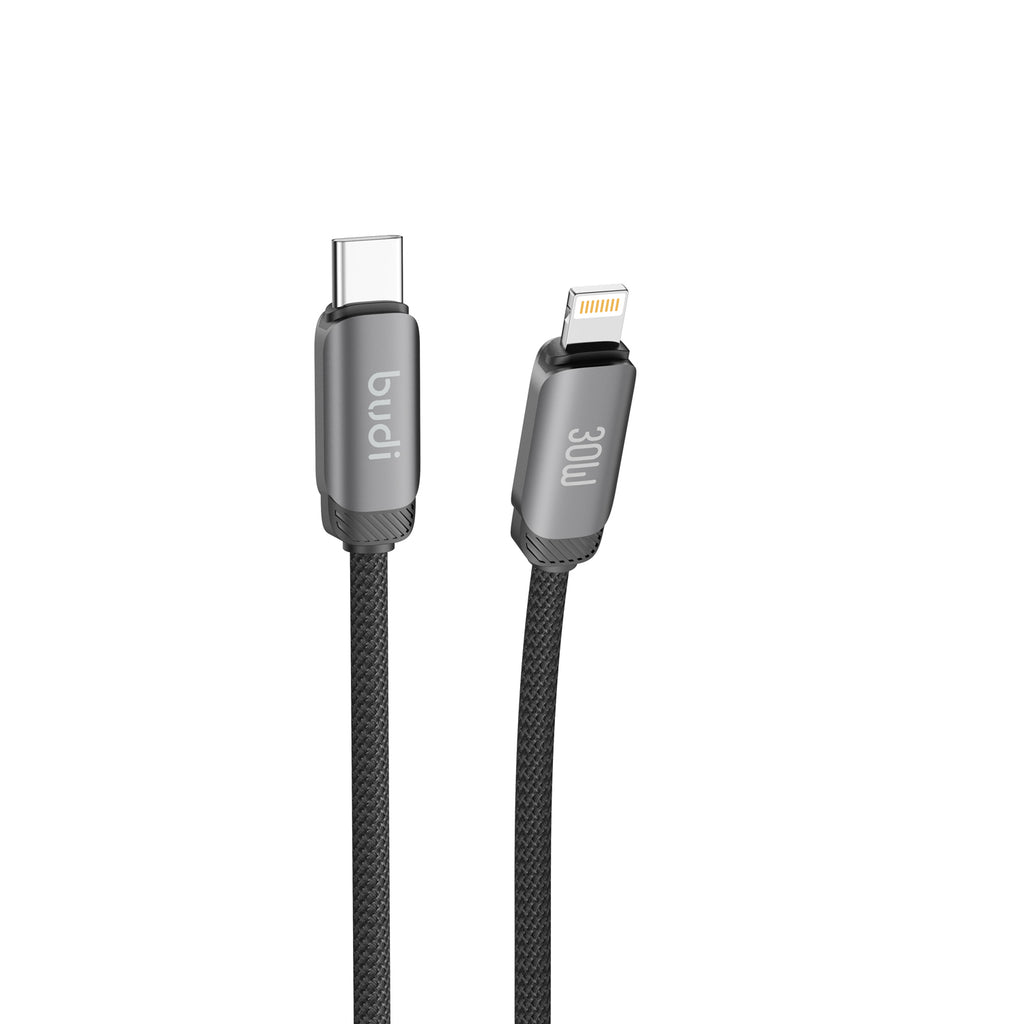 30W USB-C to Lightning Fast Charging Cable 1.2m | Pure Copper Core | Nylon Braided | Aluminum Alloy Shell