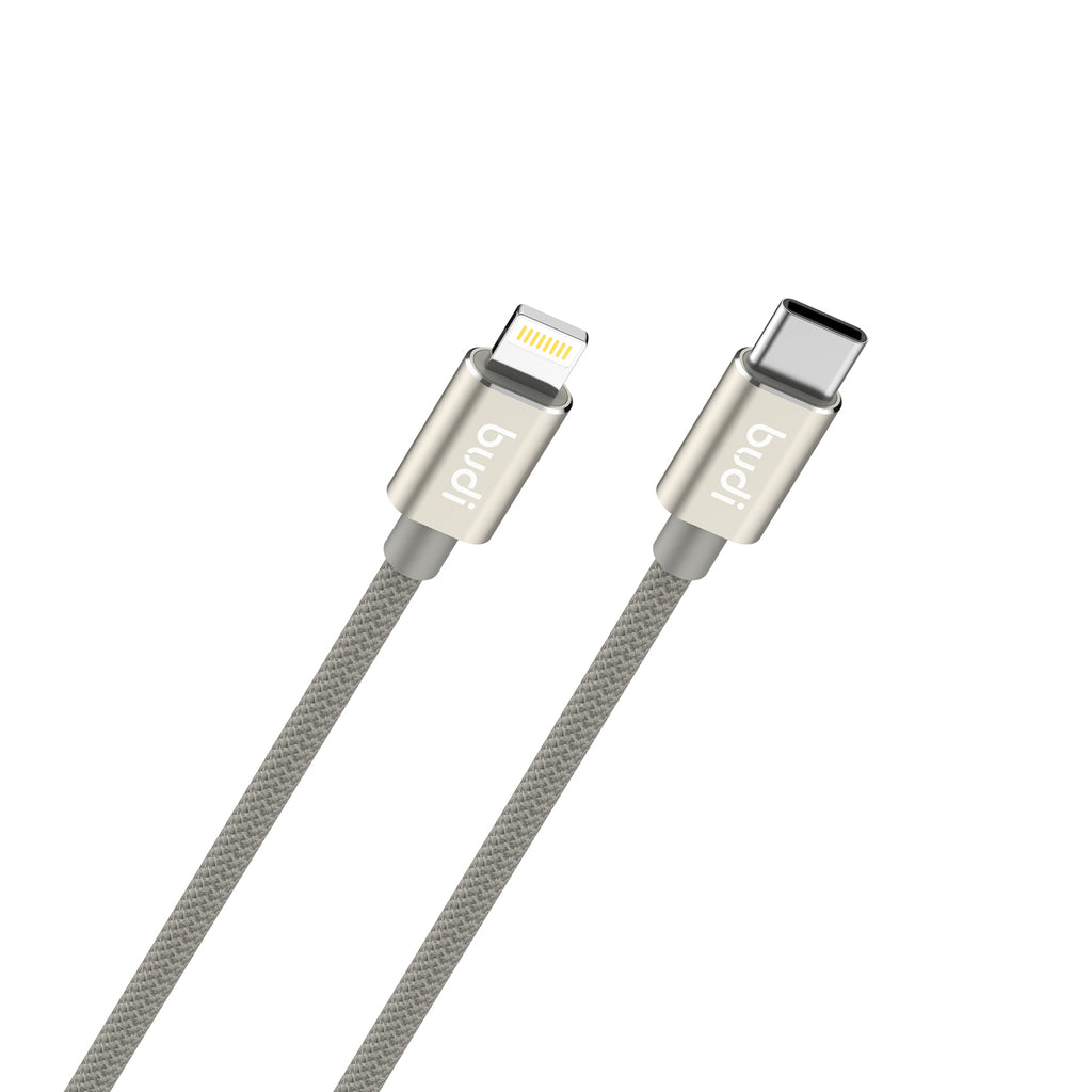 27W USB-C to Lightning Fast Charging Cable 1m | Pure Copper Core | Nylon Braided | Aluminum Alloy Shell