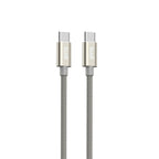 65W USB-C to USB-C Fast Charging Cable 1m | Pure Copper Core | Nylon Braided | Aluminum Alloy Shell