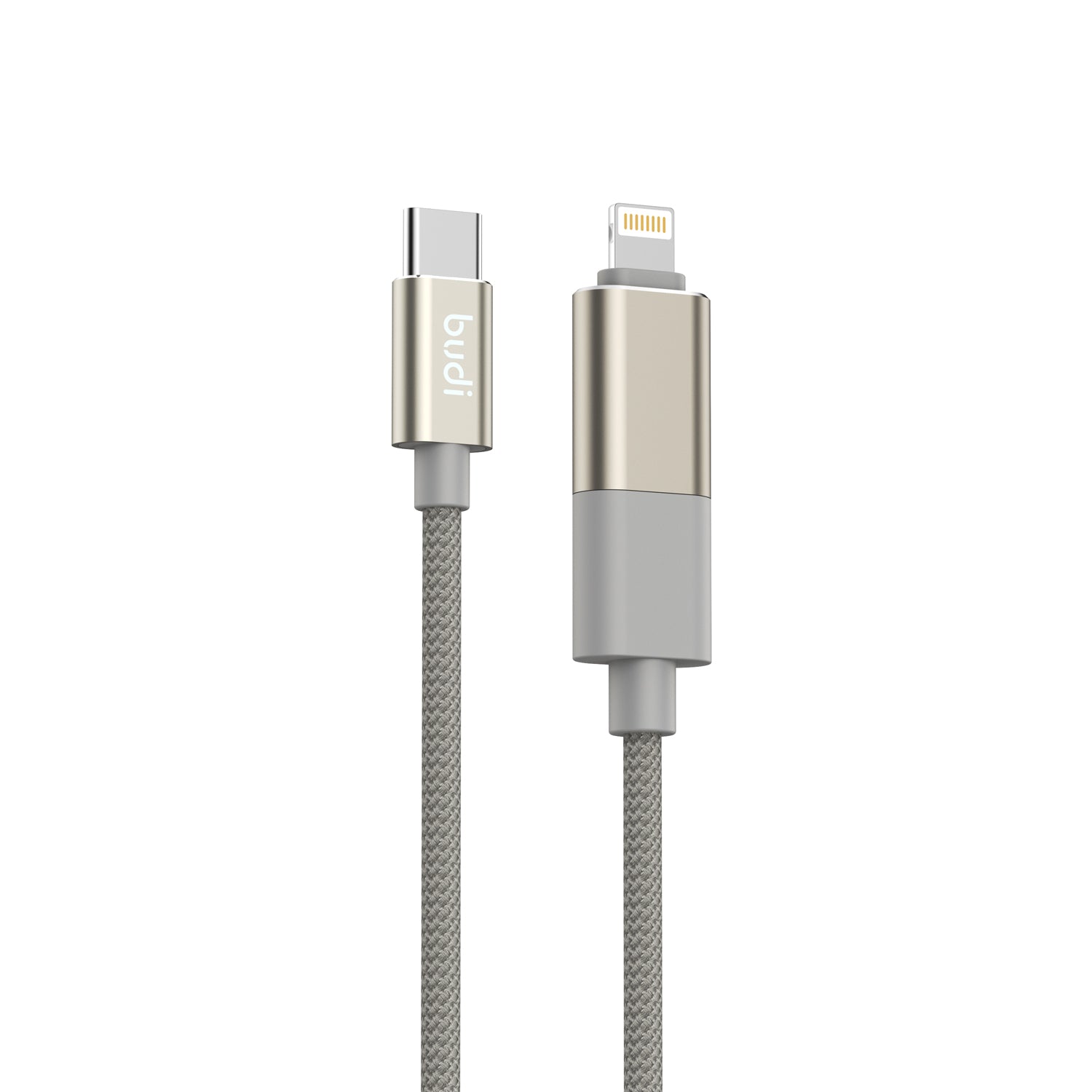 2-IN-1 USB-C Multi-Connector Fast Charging Cable 1m | Pure Copper Core | Nylon Braided | Aluminum Alloy Shell