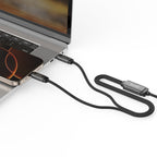 100W 2-IN-1 USB-C to Dual USB-C Fast Charging Cable 1.2m | Pure Copper Core | Nylon Braided | Aluminum Alloy Shell