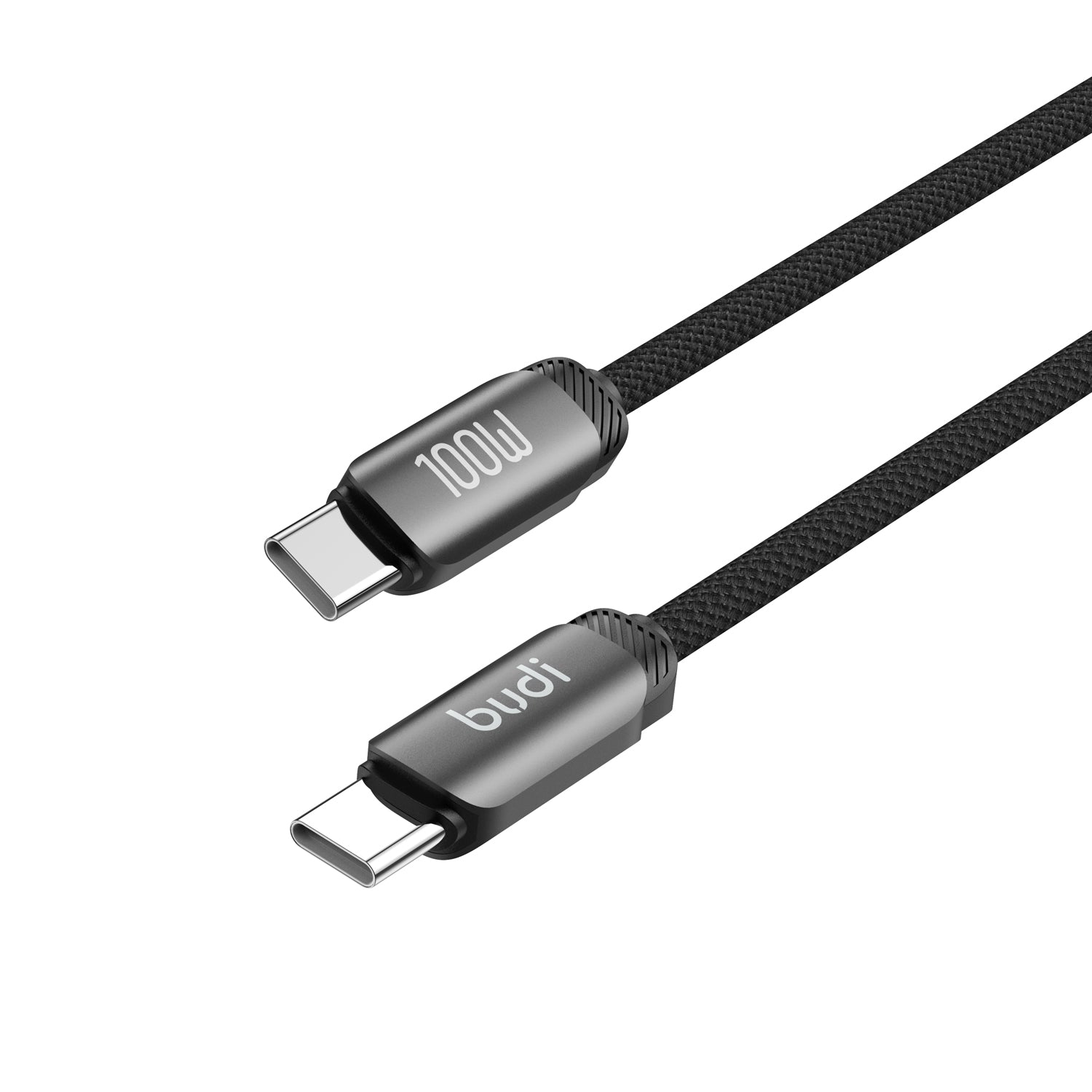 100W USB-C to USB-C Fast Charging Cable 1.2m | Pure Copper Core | Nylon Braided | Aluminum Alloy Shell