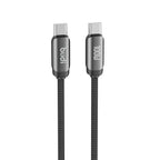 100W USB-C to USB-C Fast Charging Cable 1.2m | Pure Copper Core | Nylon Braided | Aluminum Alloy Shell
