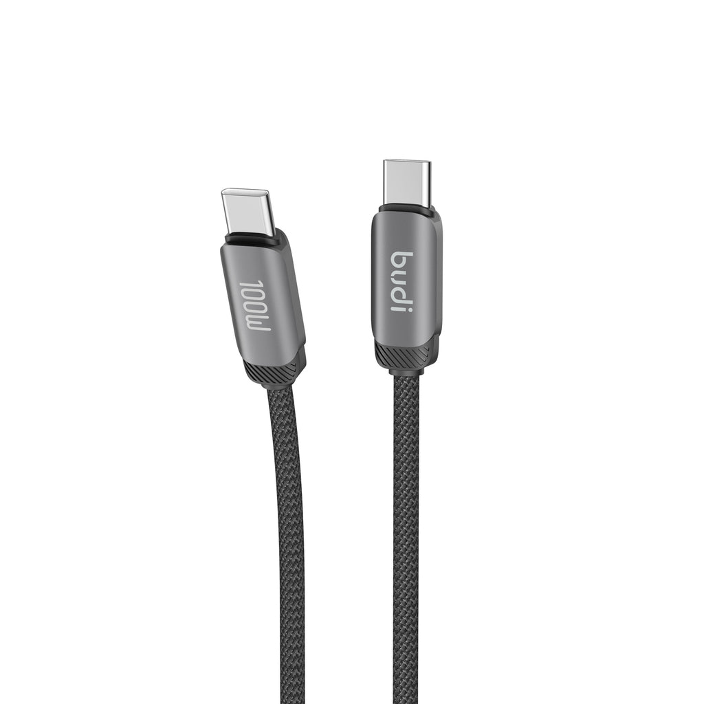 100W USB-C to USB-C Fast Charging Cable 1.2m | Pure Copper Core | Nylon Braided | Aluminum Alloy Shell